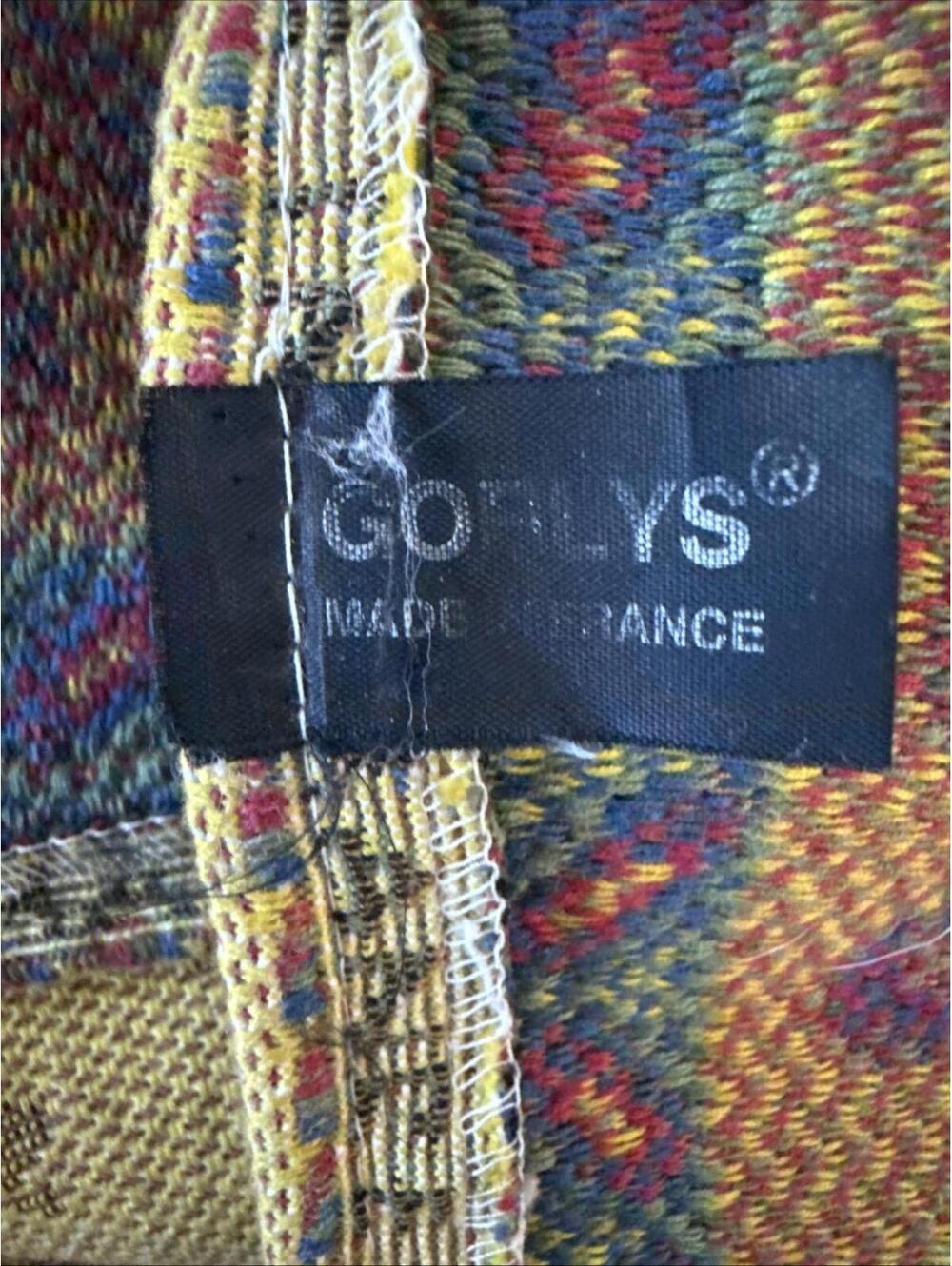VTG Goblys Tapestry Made in France Harvest Fall Vegetables 56” Square Pumpkins - Picture 14 of 15